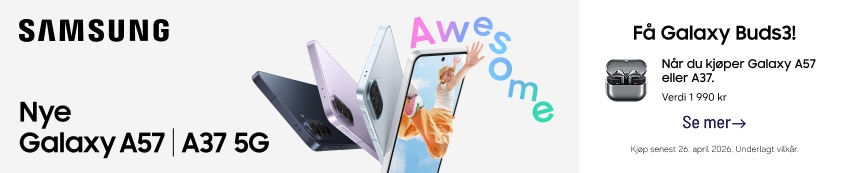 A57 & A37 lanseringstilbud, få med buds3!