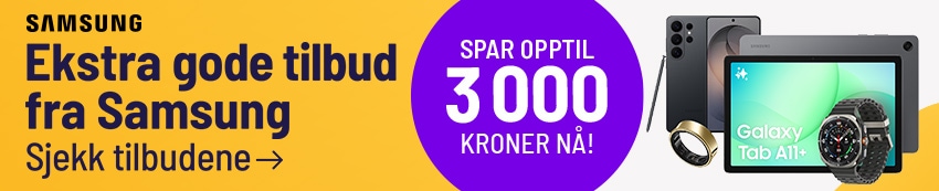 Ekstra gode tilbud på Samsung smartklokker