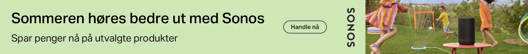 Sonos før sommer promo