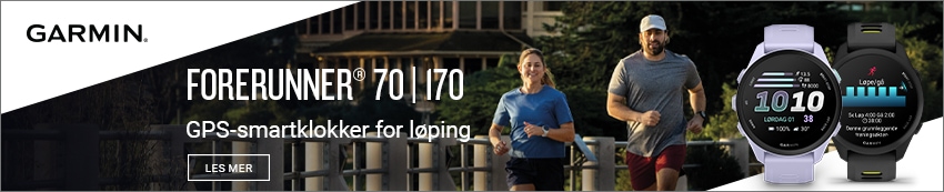 Nye Garmin Forerunner 70 & 170