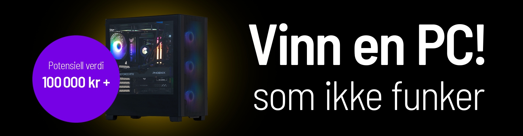 Vinn en Komplett-PC som ikke fungerer