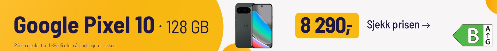 Pixel 10 tilbud