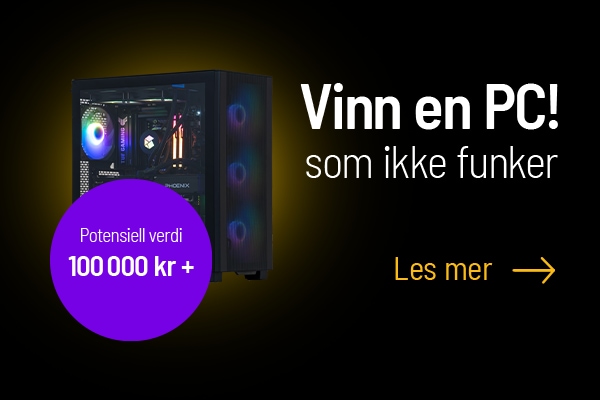 vinn en pc som ikke funker!