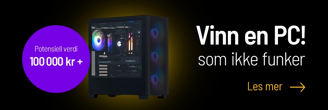 vinn en pc som ikke funker!