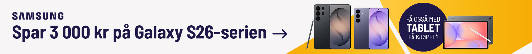 Spar 7990,- på sommerens råeste galaxy-deal!