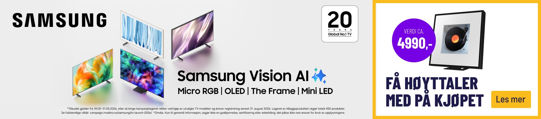 SAMSUNG lanseringskonkurranse