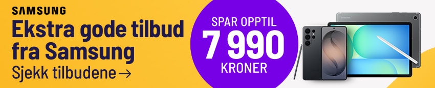Samsung nettbrett-tilbud!