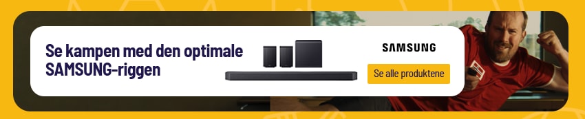 Få optimal lyd med Samsung