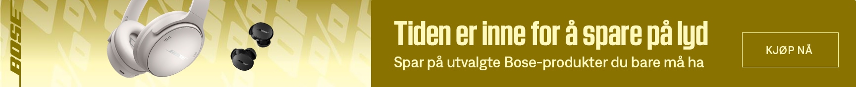 BOSE SOMMER KAMPANJE