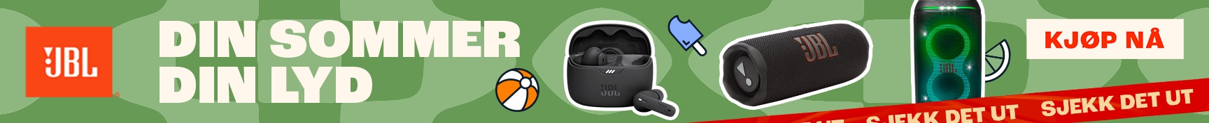 JBL - DIN SOMMER, DIN LYD