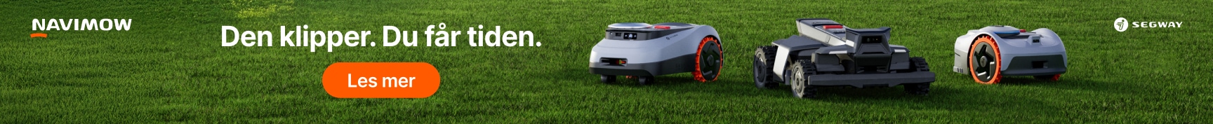 Navimow gressklippere