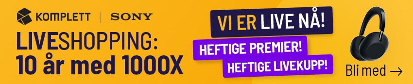 Vi er live!