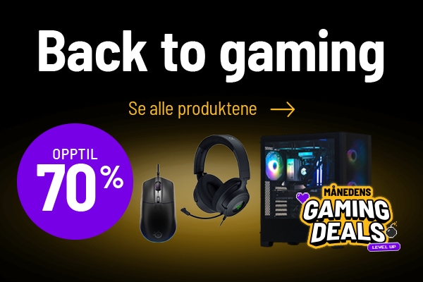 Back to gaming er her!