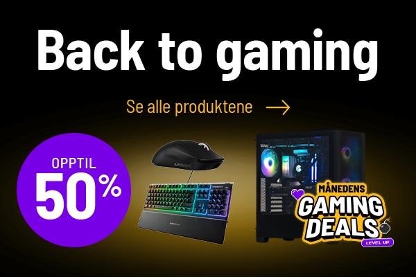 Back to gaming