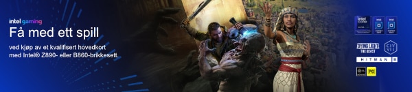 Intel prosessor Game Bundle