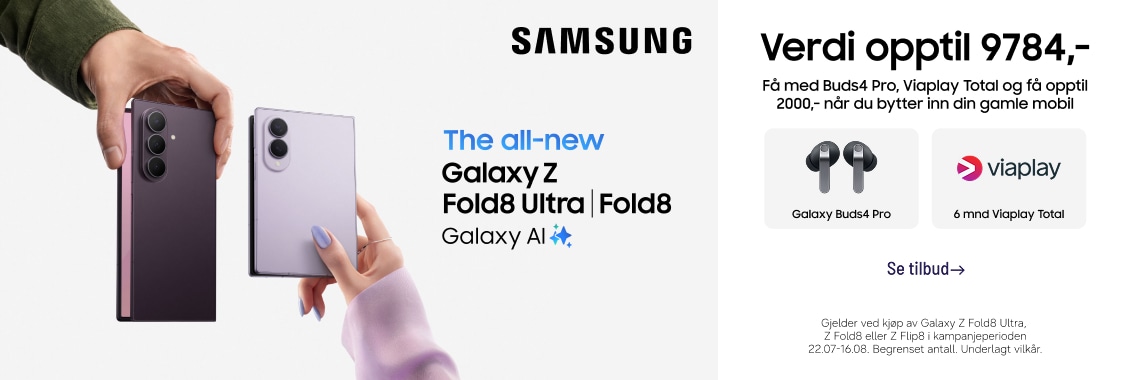 Kjøp nye Samsung Galaxy Z Fold8 Ultra