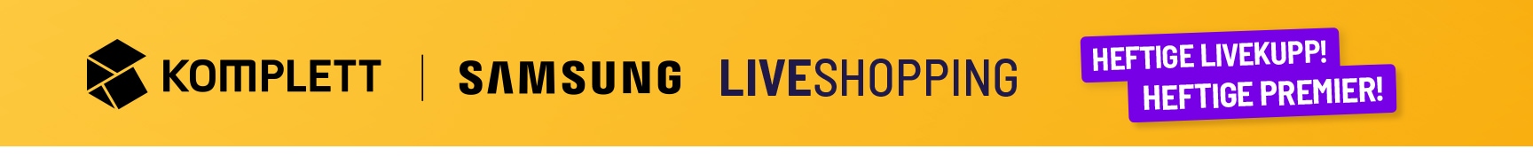 Liveshopping med SAMSUNG