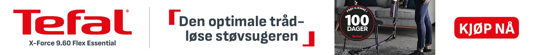 TEFAL X-Force trådløs støvsuger