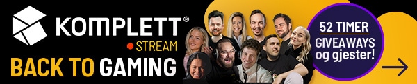 Back to Gaming - Bli med!