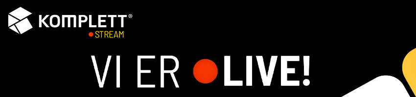 Komplett Stream - Vi er live!