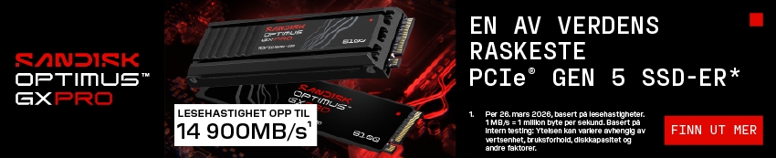 Sandisk Optimus lansering