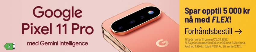 Google Pixel 11 Pro - forhåndsbestill og få mer