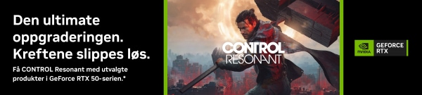 Få Control resonant med utvalgte produkter i geforce rtx 50- serien
