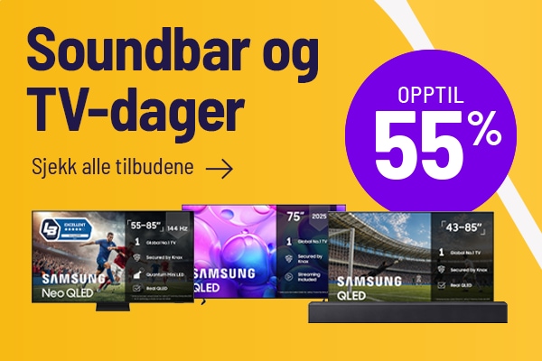Soundbar og TV-dager