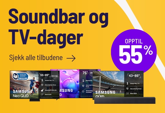 Soundbar og YV-dager