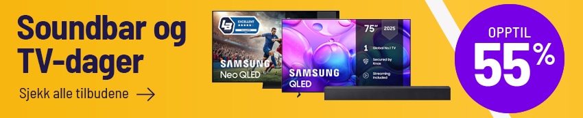 Soundbar og TV-dager