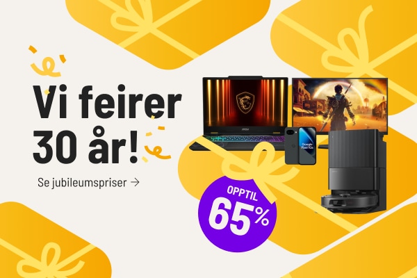 Vi feirer 30 år