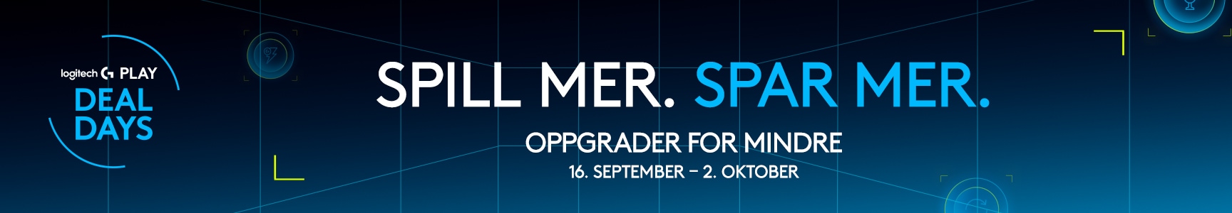 Spill mer. spar mer.