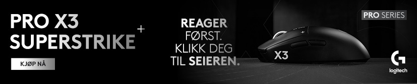 Logitech lanserer X3-serien!