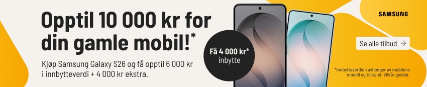 Spar opptil 10 000 på S26