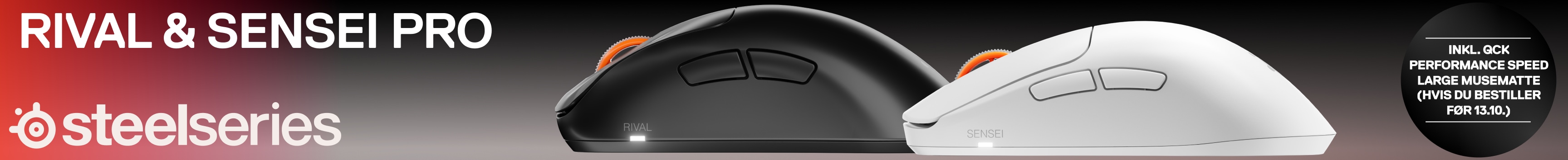 Nye RIval Pro og Sensei Pro