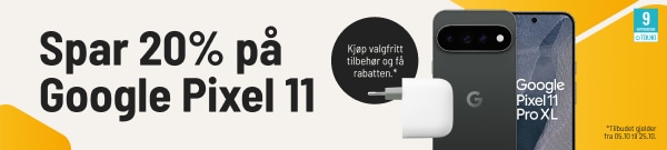 Spar 20% på google pixel 11