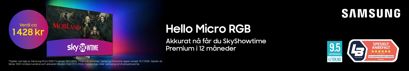 Nye micro rgb fra samsung