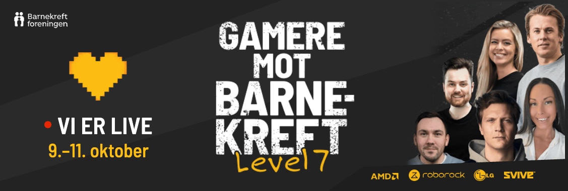 Gamere mot barnekreft