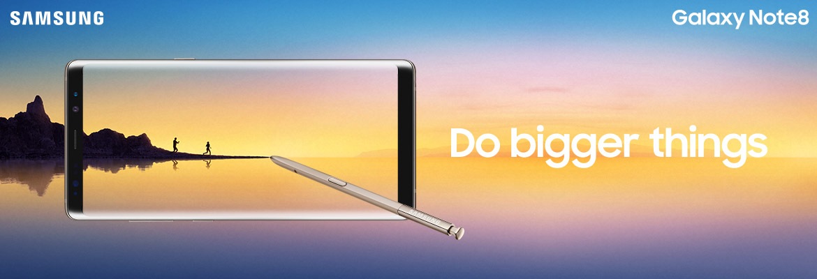Samsung Galaxy Note8 og tilbehør finner du her