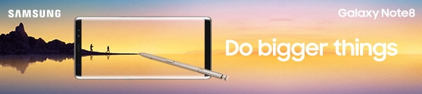 Samsung Galaxy Note8 og tilbehør finner du her