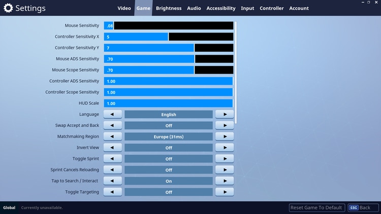 THOMAS PASTES INNSTILLINGER