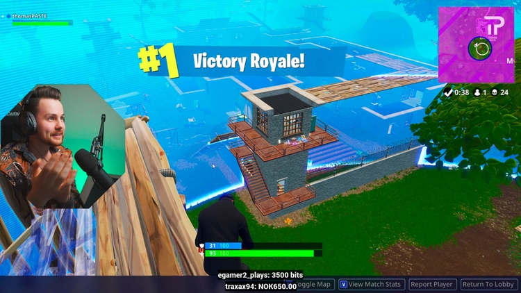 Thomas Paste - Norges største Fortnite-streamer på Twitch