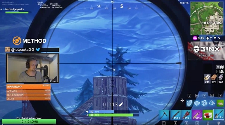 Jonathan Bergius (23), Drammen: Uoffisielt den beste Fortnite-spilleren i Norge