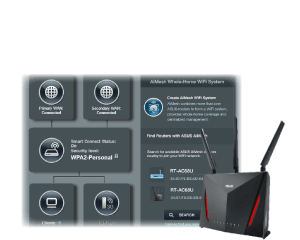 Asus AiMesh - søk etter andre routere