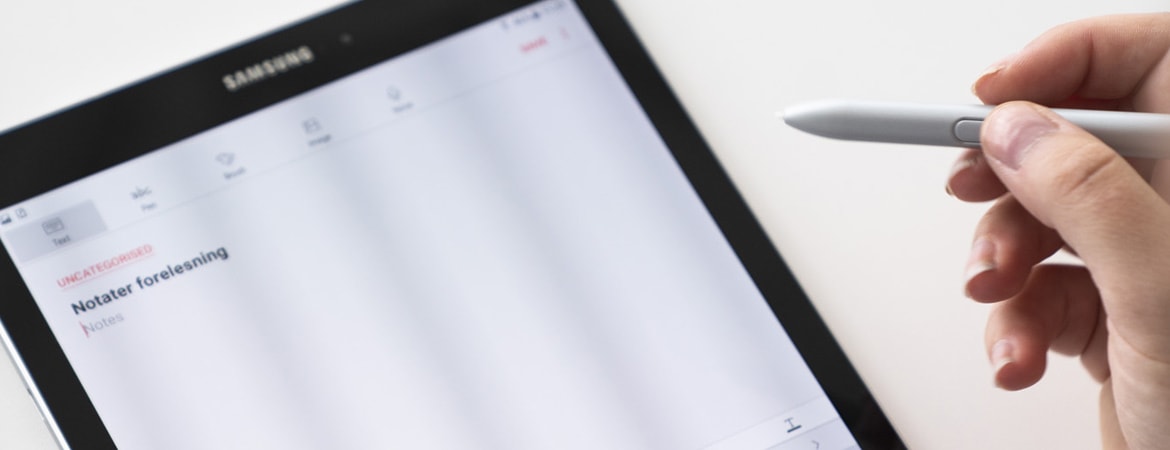 Prøv nettbrett til studiene