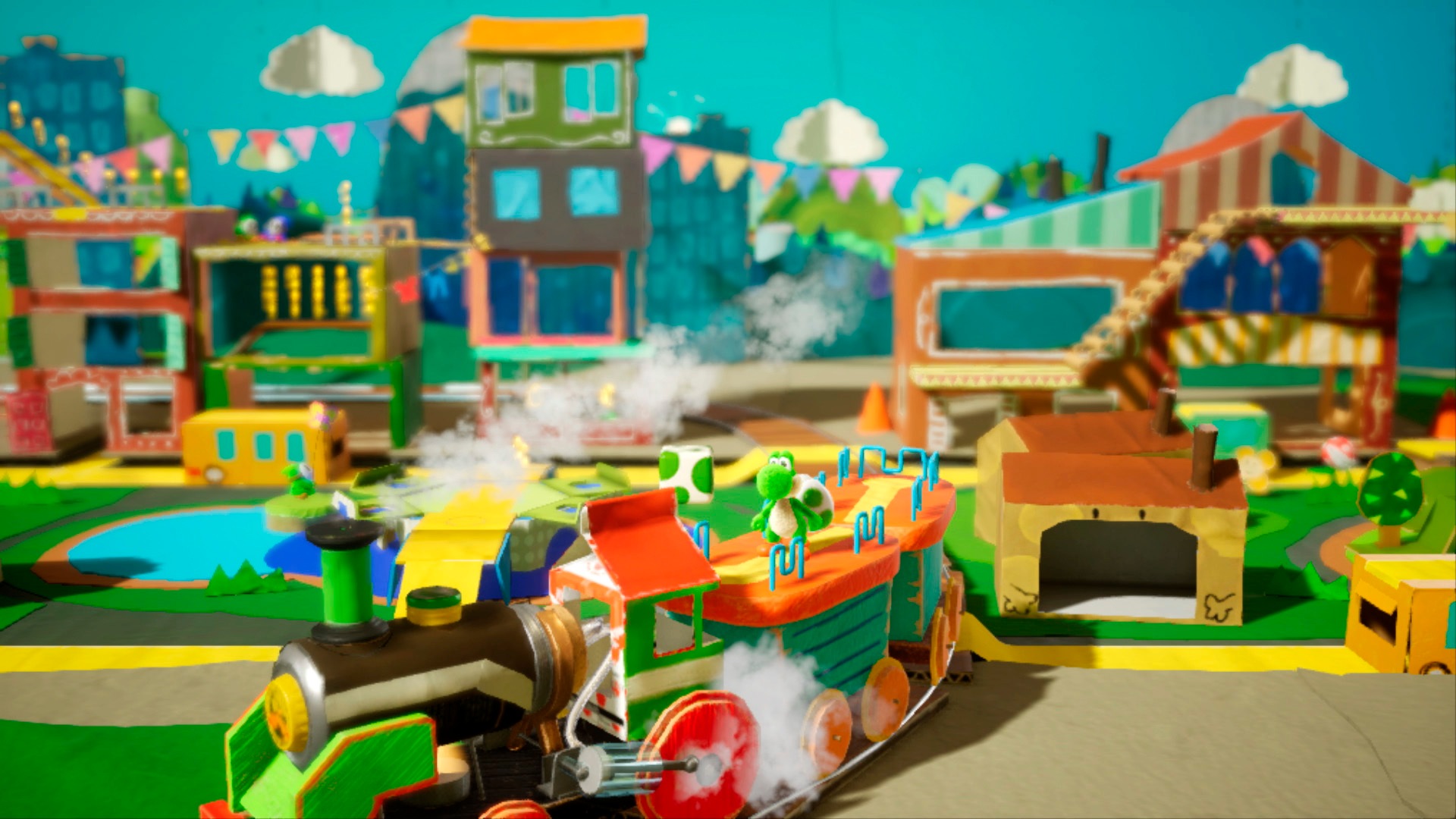Yoshi's Crafted World Screenshot