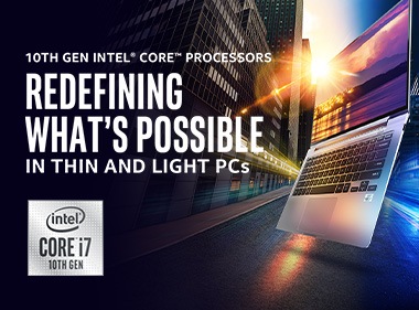 Moderne PCer med 10. generasjon Intel Core prosessor