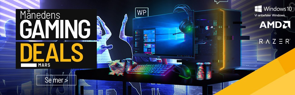 Månedens gaming deals  - Mars