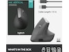 Logitech MX Vertical Trådløs BluetoothMus Ergonomi
