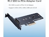 Akasa M.2 SSD to PCIe adapter card Tilbehør